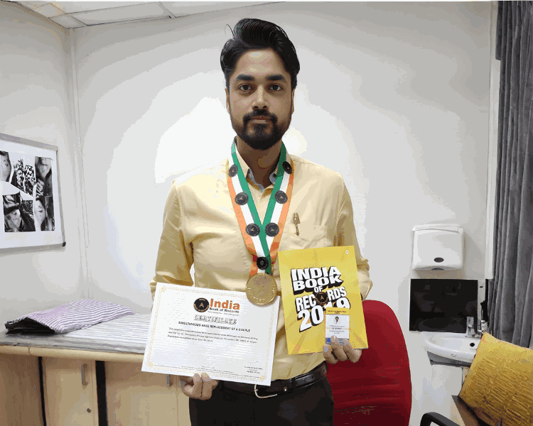 Honoured by the India Book of Records