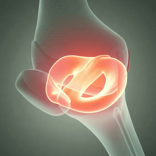 Knee joint illustration