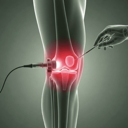 Knee joint illustration