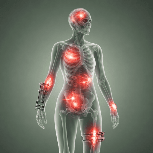 Knee joint illustration