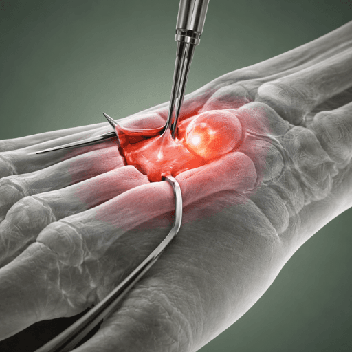 Knee joint illustration