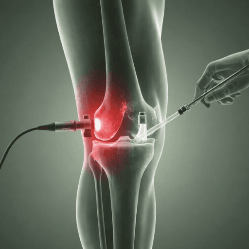 Knee joint illustration