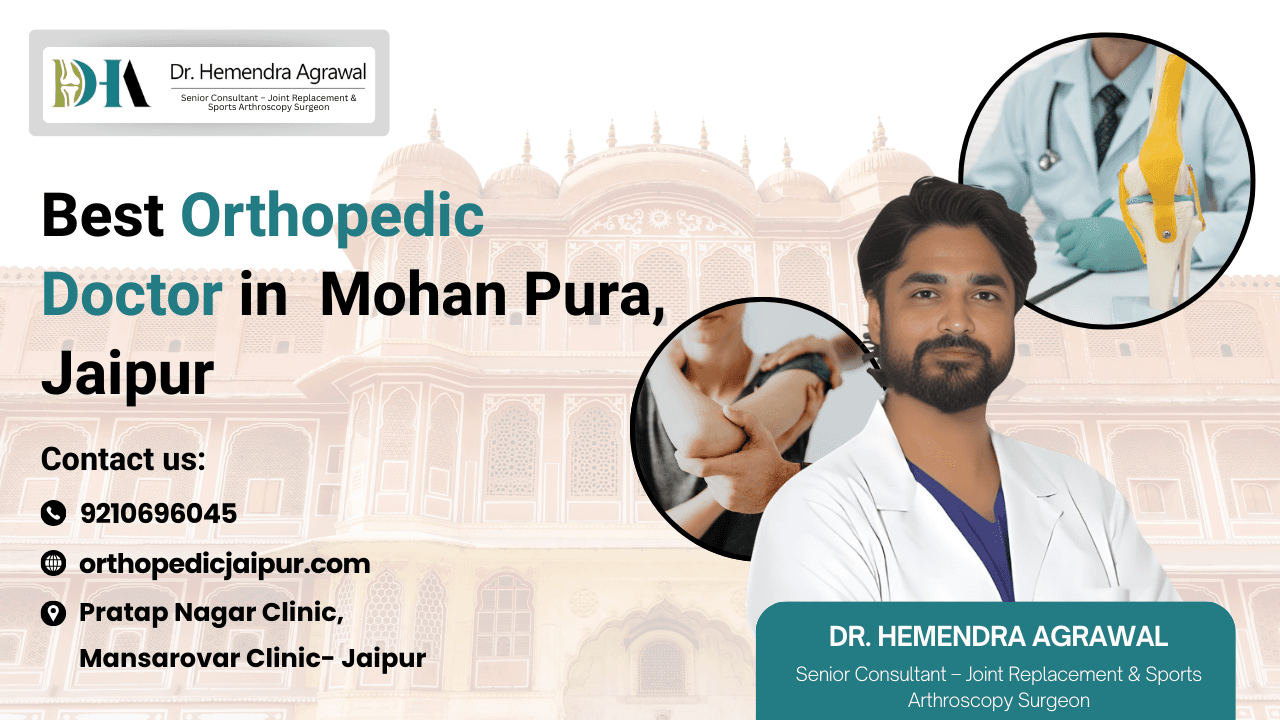 Best Orthopedic Doctor in Mohanpura, Jaipur – Dr. Hemendra Agrawal | Advanced Joint Care & Arthroscopic Surgery